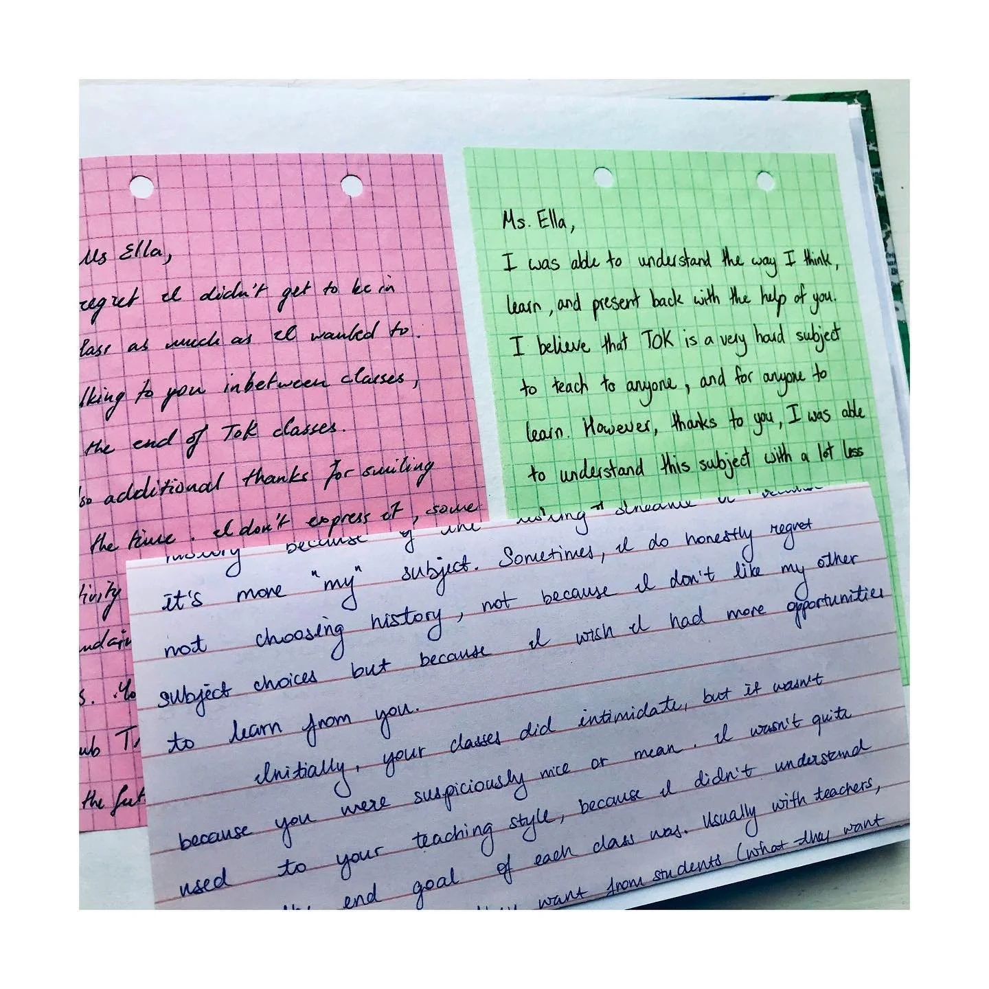 A letter is worth more than the sum total of its words