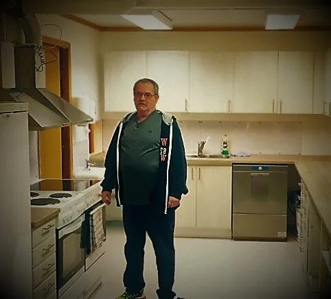 Kjøkken Leif i sitt rette element!