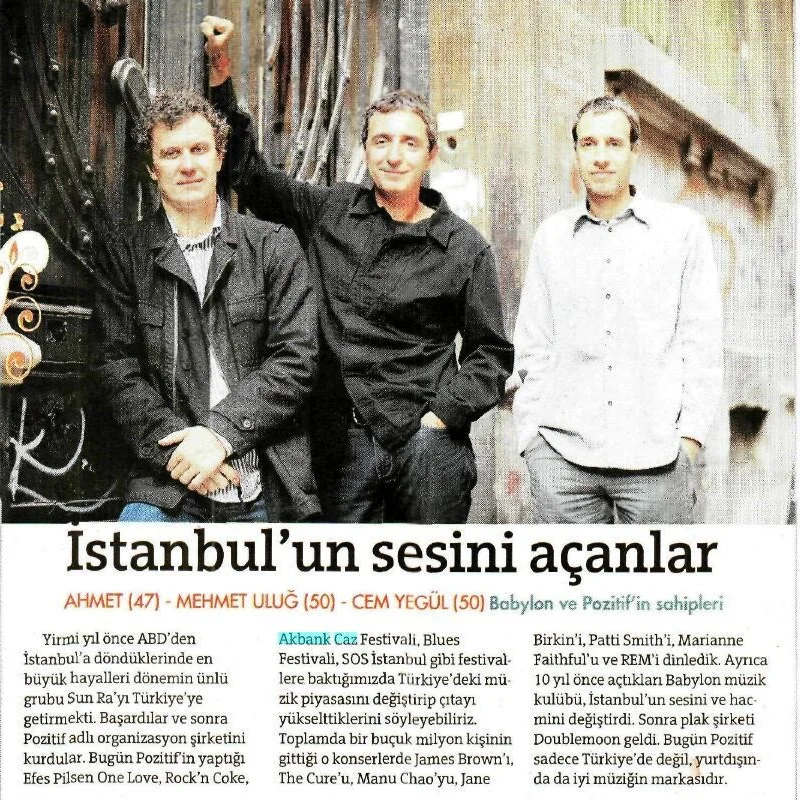 İstanbul'un sesini açanlar