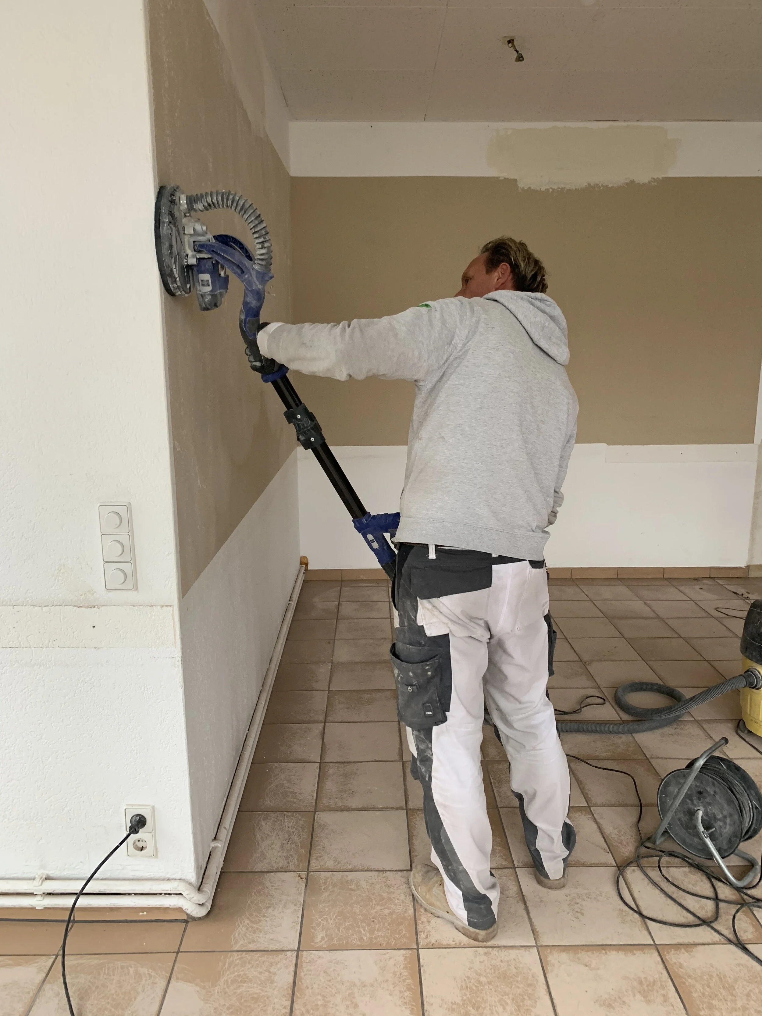 Manu und Ingo fleißig dabei