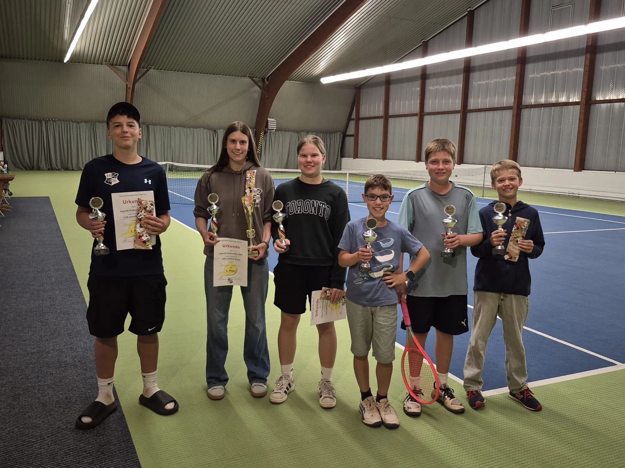Ergebnisse Clubturnier Jugend