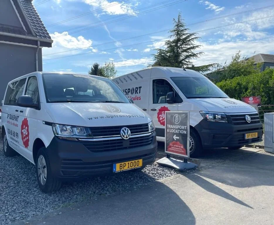 BP Transport - Toujours un pas &agrave; l'avance! Venez d&eacute;couvrir notre vaste flotte d'automobiles et d'utilitaires et trouvez le mod&egrave;le qui vous convient le mieux selon vos besoins! Tous nos tarifs et conditions sur www.bptransport.lu 