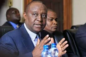 National Treasury Cabinet Secretary Faces DCI