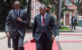  President Kagame in Angola