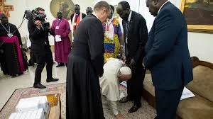Pope Presses For Peace In South Sudan