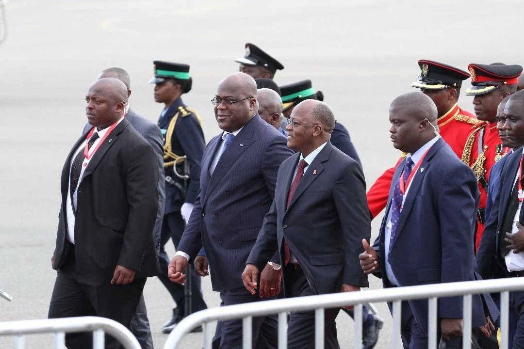 Presidents Magufuli, Tshisekedi Discuss Peace, Trade and Infrastructure