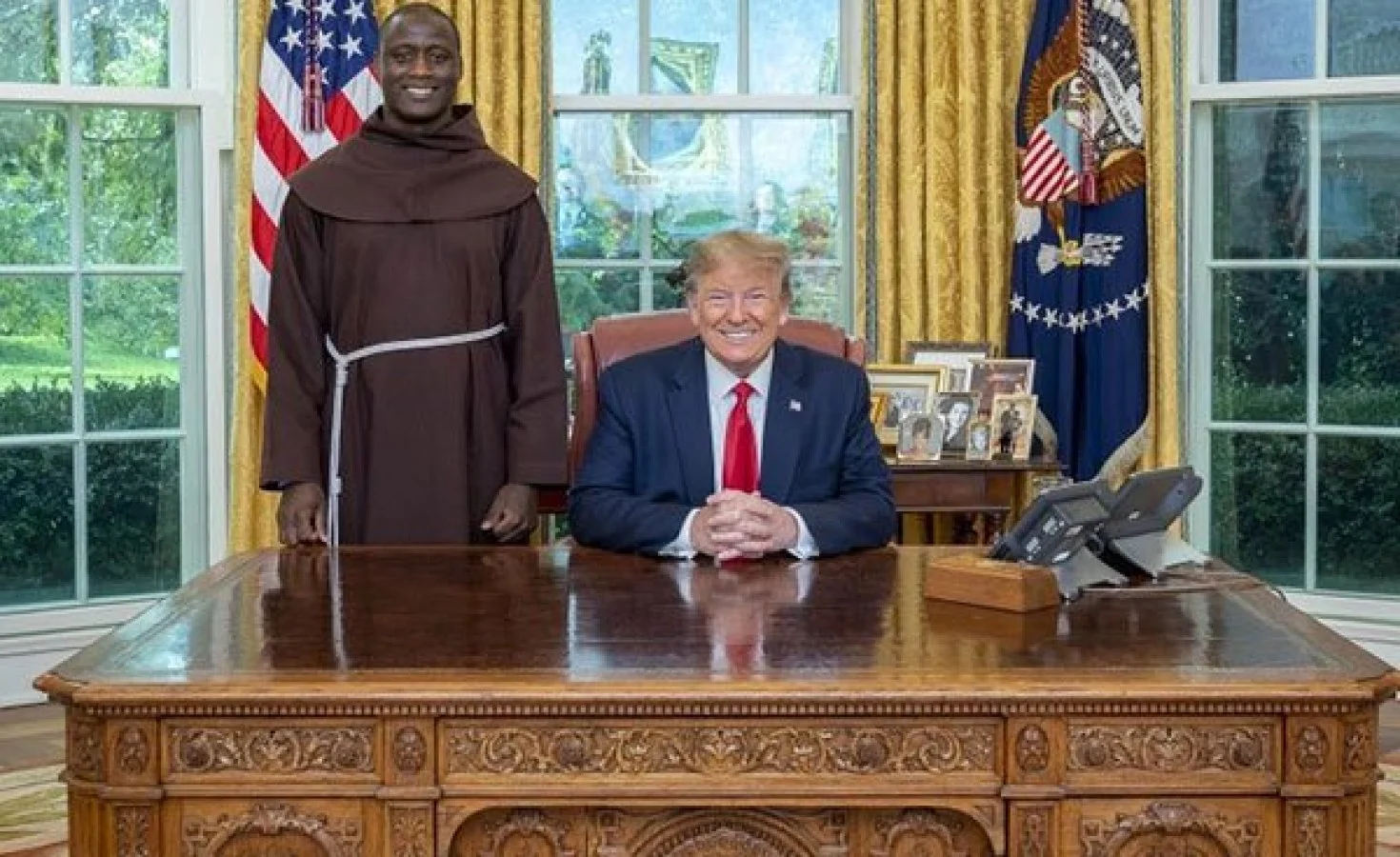 World’s Best Teacher Meets Trump Ahead of UN Address