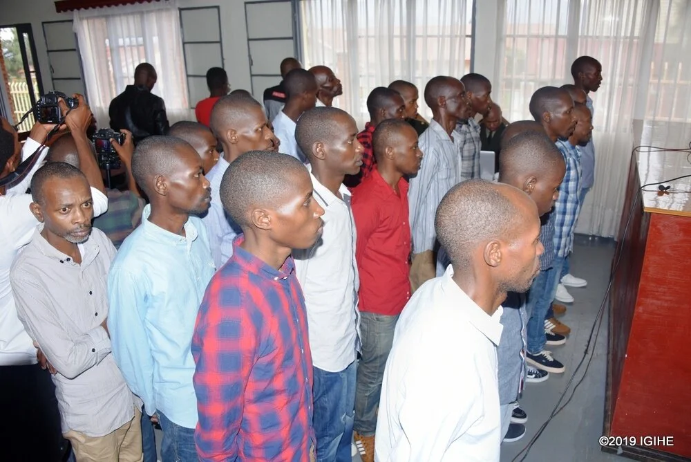 Rwanda charges 25 men tied to rebel outfit with treason, other crimes