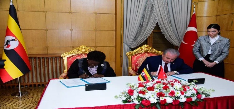 Uganda, Turkish Parliaments sign Memorandum of Understanding