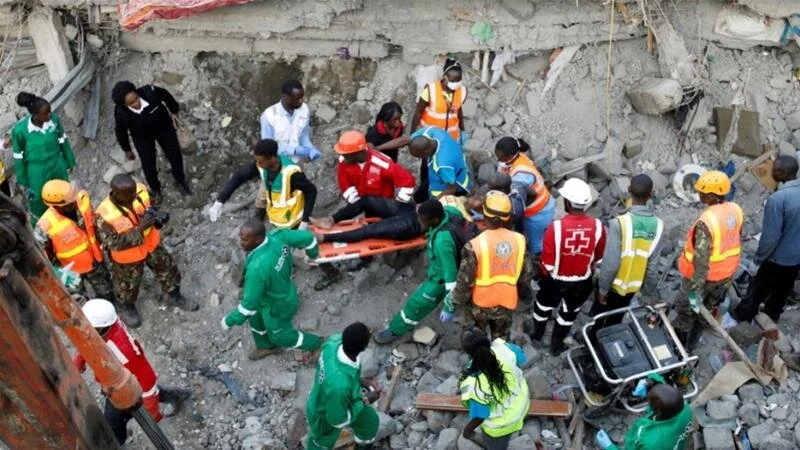 Survivors found two days after Nairobi building collapse