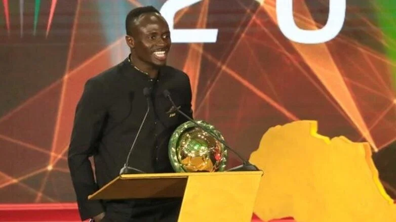 Mane named African player of the year at Caf Awards