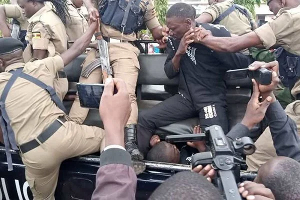 Police arrest 13 on “real anti-corruption walk”