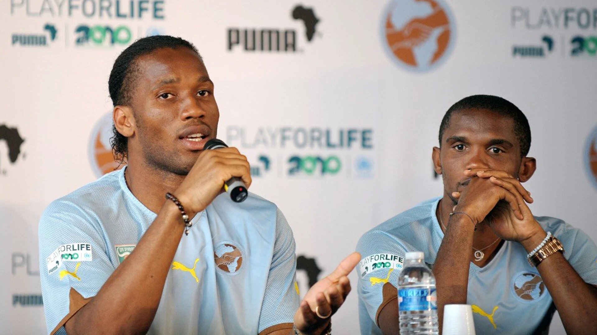 Drogba and Eto’o clam ‘Covid-19 test trials on Africans’