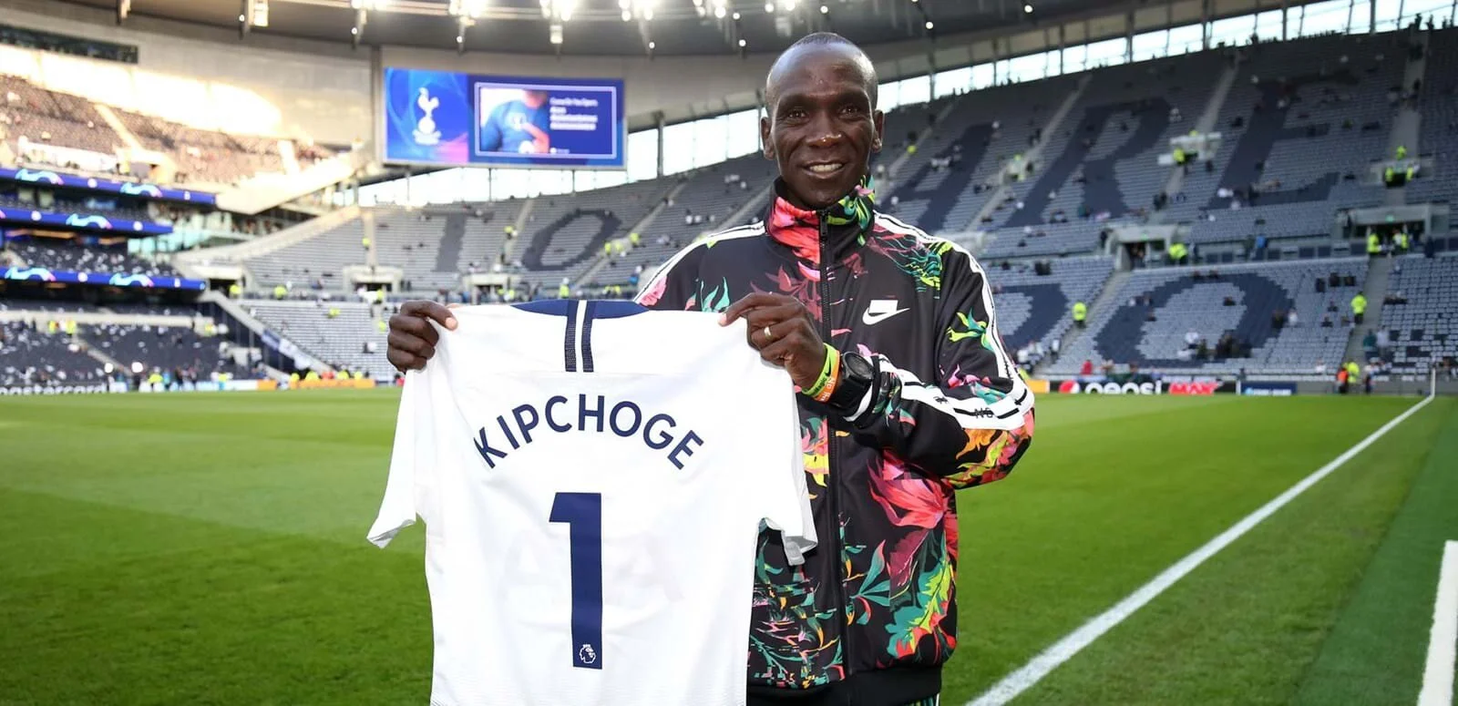 Eliud Kipchoge lands deal with Tottenham