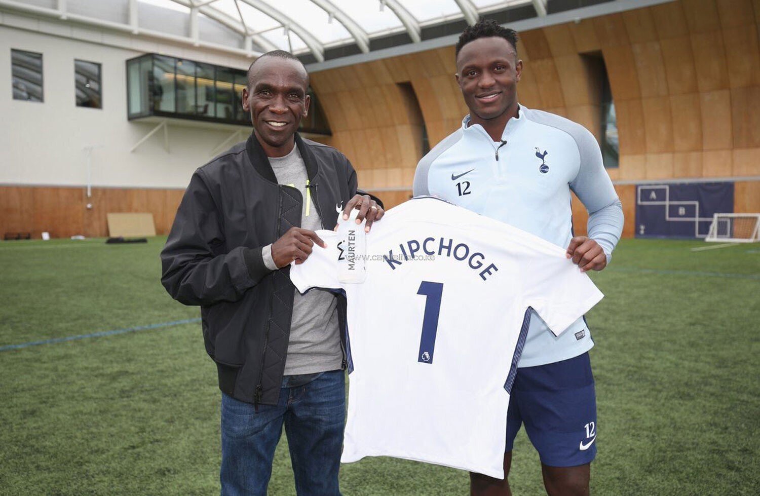 Eliud Kipchoge reveals why he loves Spurs and thinks CR7 is GOAT