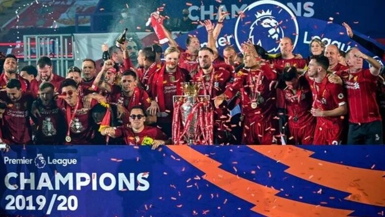 Liverpool lift Premier League trophy: Goals galore, explosions and a red sky