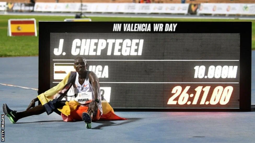 Joshua Cheptegei smashes 10,000m world record as Letesenbet Gidey sets new women's 5,000m best