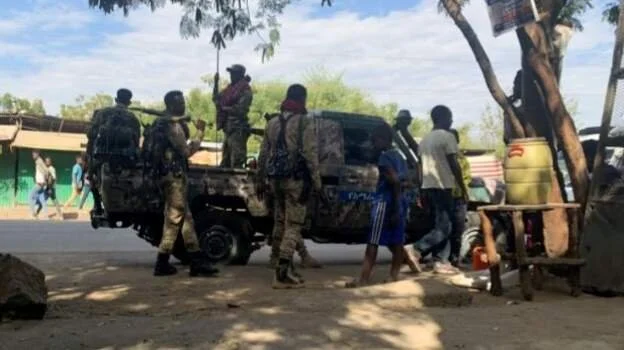 Ethiopian refugees cross into Sudan from Tigray conflict