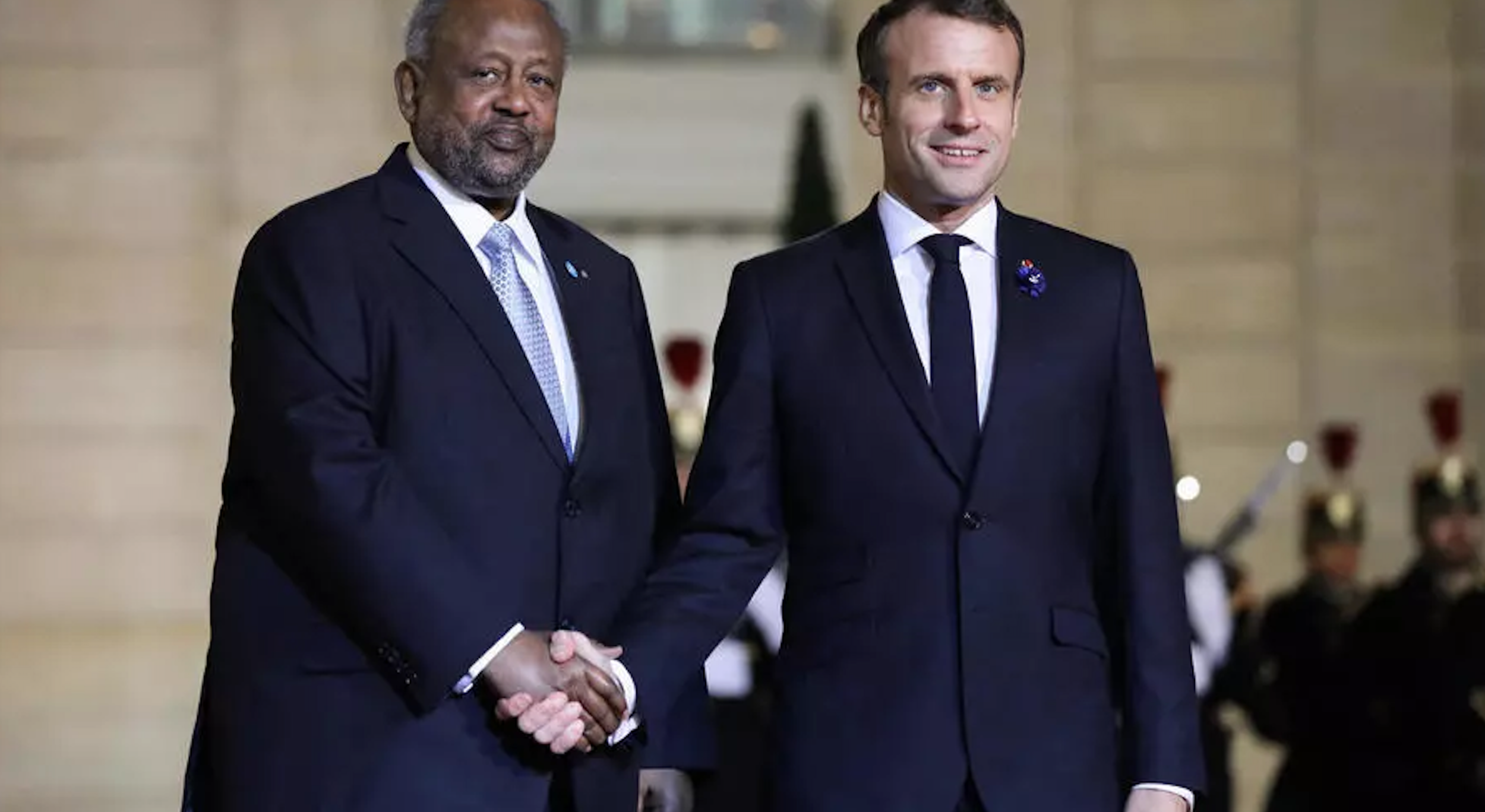 Djibouti’s veteran leader in Paris for talks on France’s military base