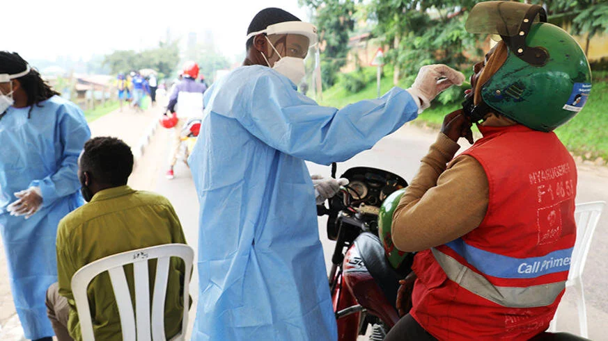 Rwanda: New daily Covid-19 cases fall by half
