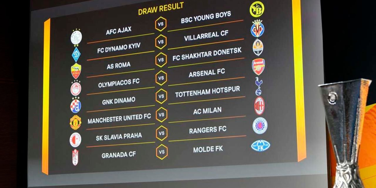 Europa League last 16: Man United draw AC Milan, Arsenal return to Athens