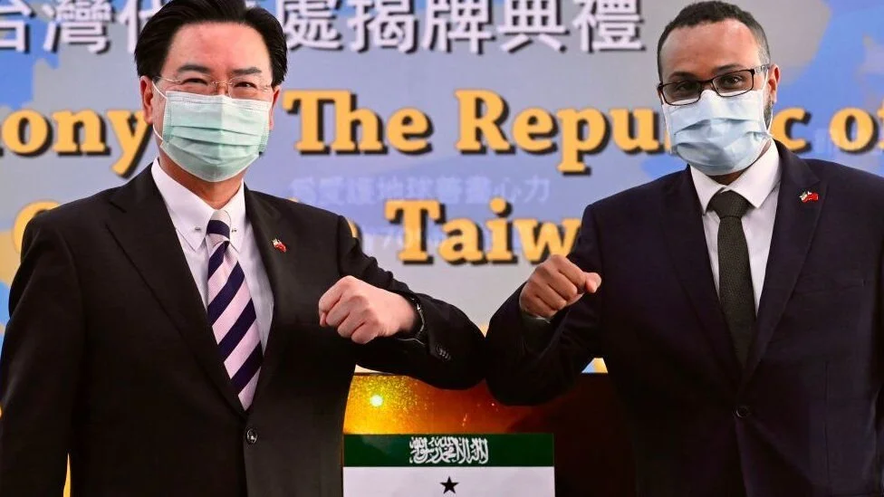 Somaliland and Taiwan: Two territories with few friends but each other