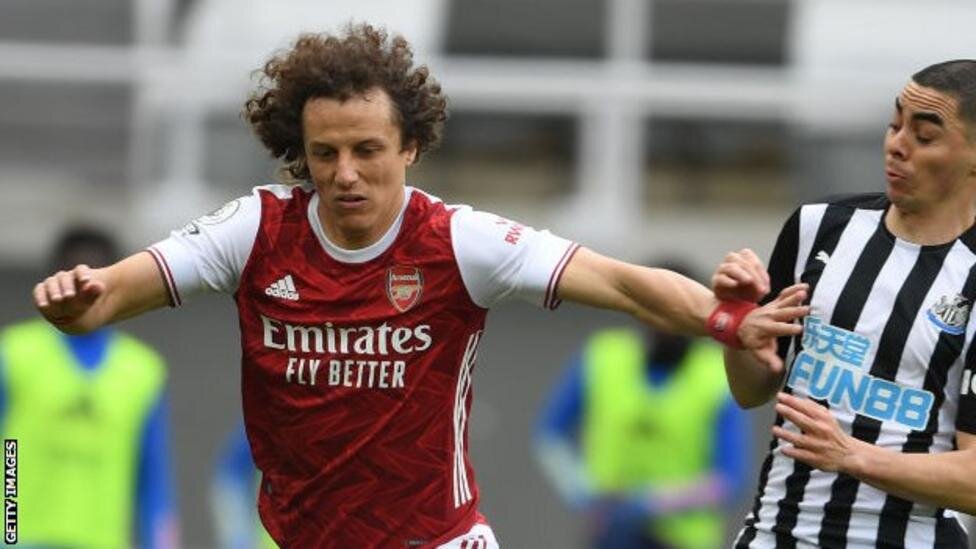 David Luiz: Brazilian defender to leave Arsenal at end of season
