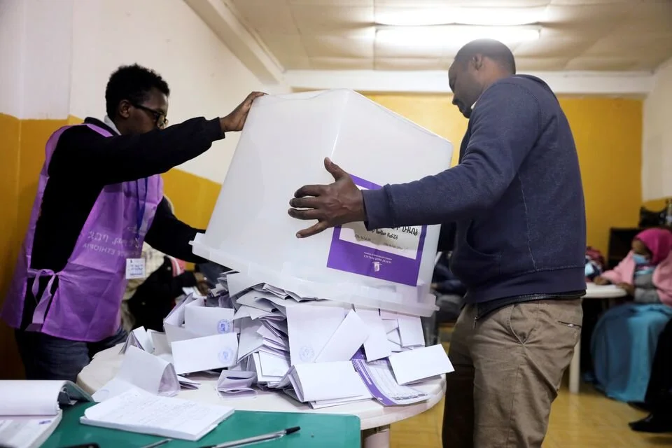 Officials count ballots after Ethiopia's election, new fighting reported in Tigray