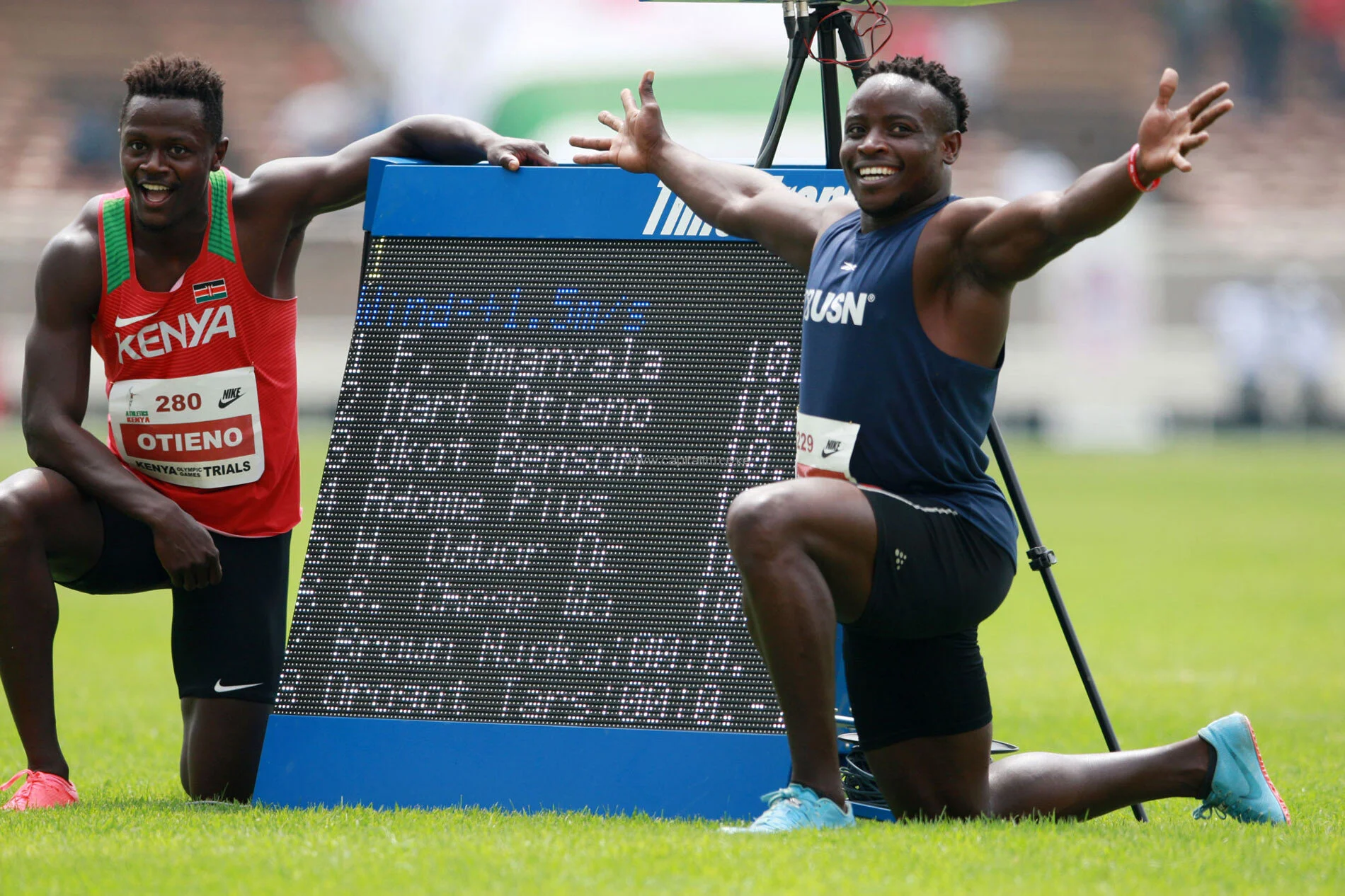 Kenya’s three Olympic-bound sprinters leave for Kurume City