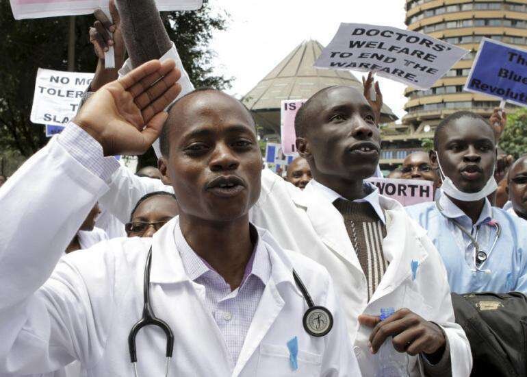 Ugandan doctors could soon join MPs in protesting too much pay