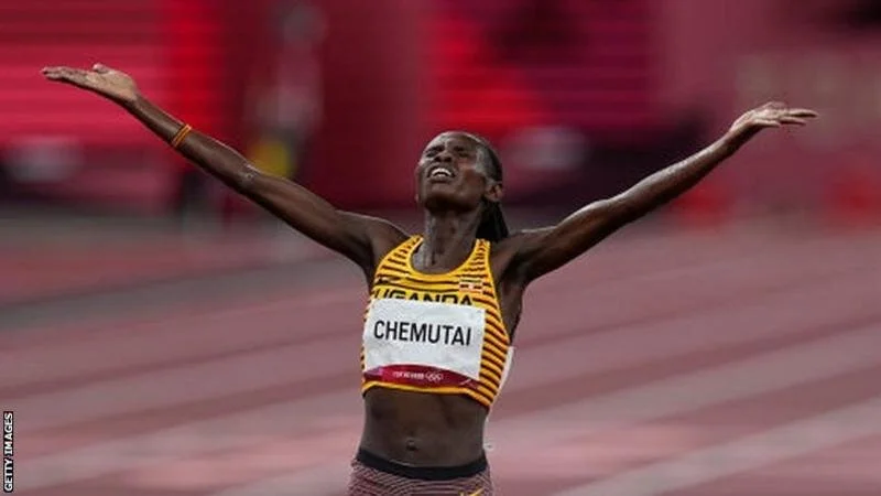 Tokyo Olympics: Uganda's Peruth Chemutai wins gold as Kenya dominate men's 800m  Last updated on 