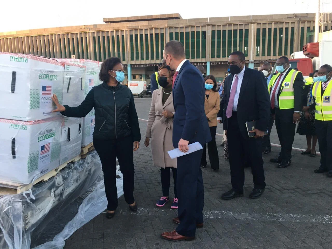 Kenya receives Covid-19 vaccines from US