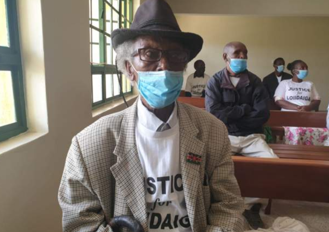Kenyan villagers fight British army in fire case