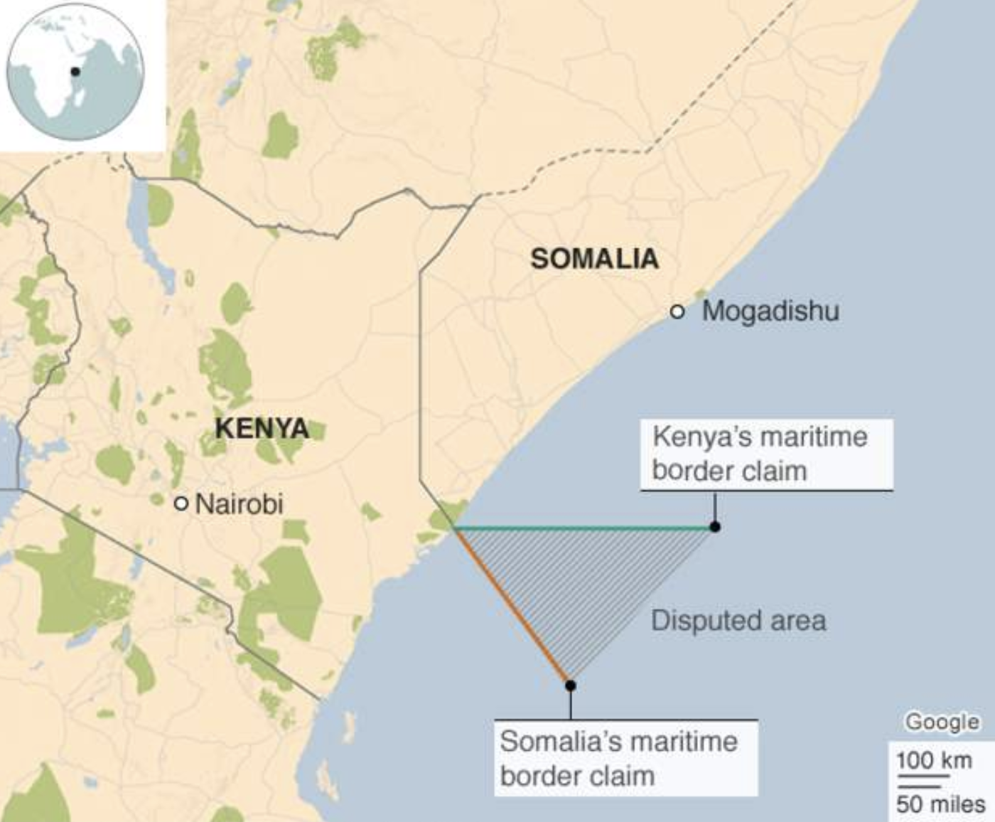 Kenya will refuse to accept court ruling in Somalia dispute