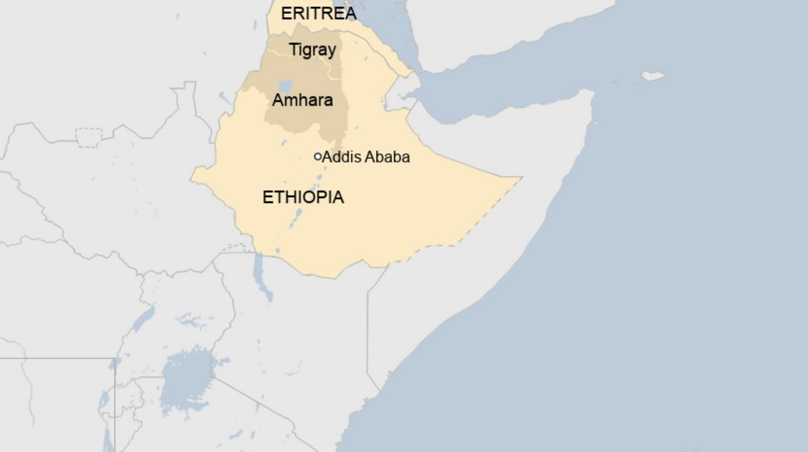 Ethiopia's Tigray crisis: Army launches offensive on all fronts - rebels