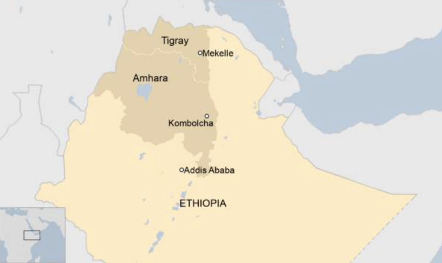 Ethiopian and rebel forces clash in intense fighting
