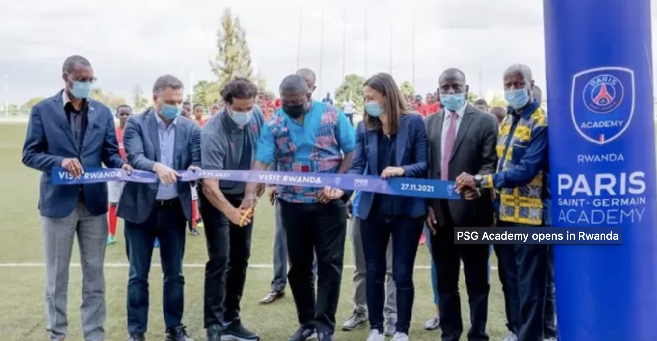 PSG Academy opens in Rwanda 