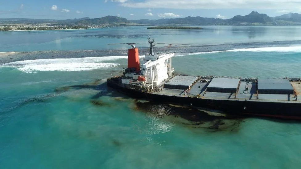 Mauritius oil spill: Captain guilty over tanker spill