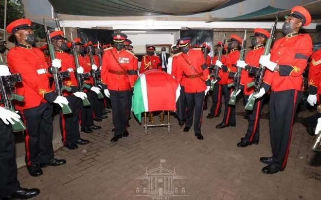 Mourners in Kenya to view ex-president Kibaki's body