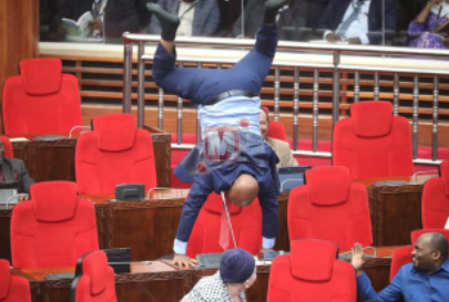 Angry Tanzania MP turns parliament into a circus