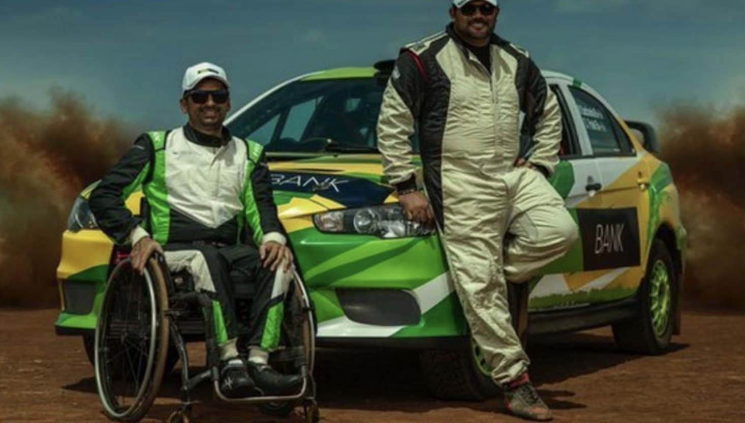 Paraplegic rally driver Nikhil Sachania on racing after life-changing accident