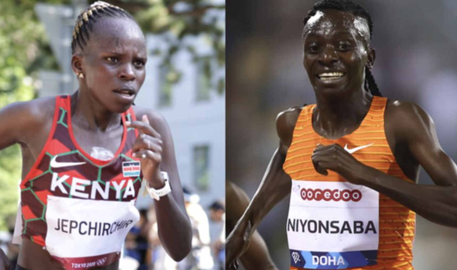 World Athletics Championships: Olympic champion Peres Jepchirchir and Francine Niyonsaba ruled out