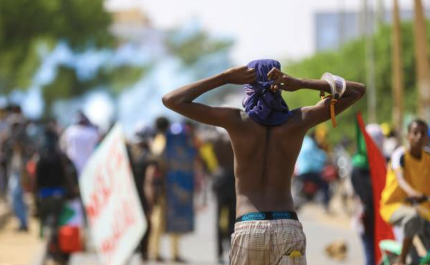 Sudan forces fire tear gas at protesters