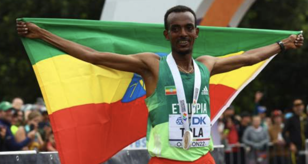 Ethiopia takes world championships marathon gold