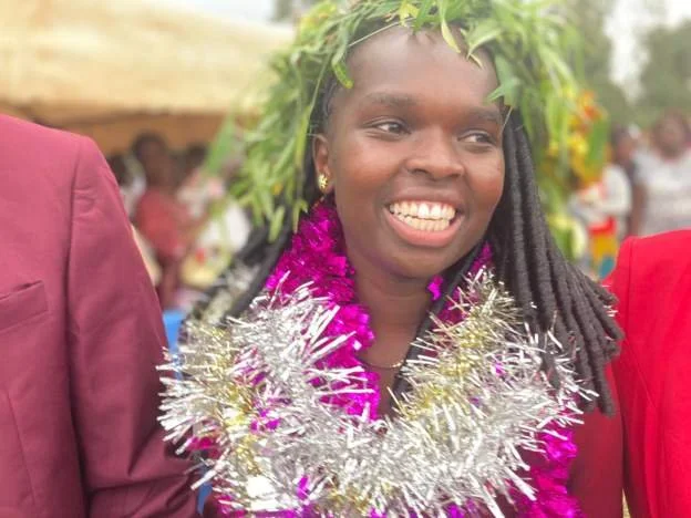 Never give up, says young Kenyan election winner 