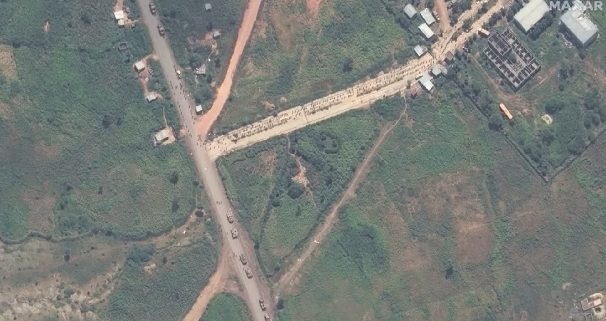 Ethiopia's Tigray War: Satellite Images Capture Troop Build-Up Near Eritrea Border