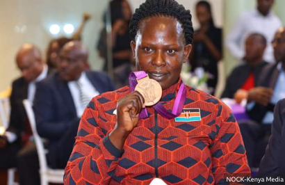 Kenyan athlete receives Olympic medal 10 years late