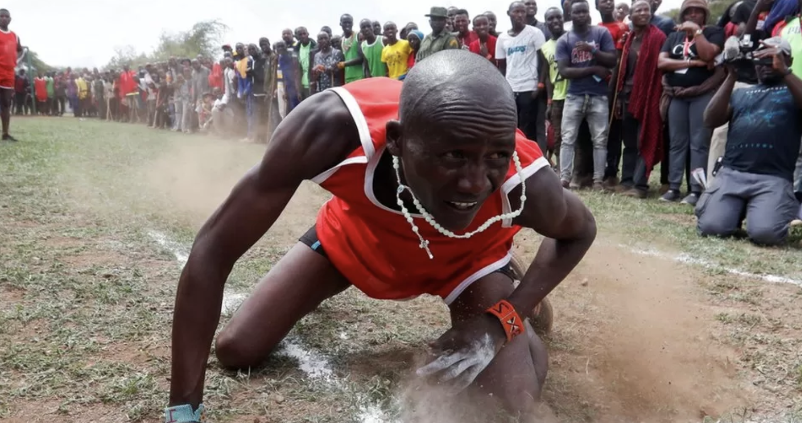 Kenya Maasai Olympics: Hundreds gather for lion hunt alternative