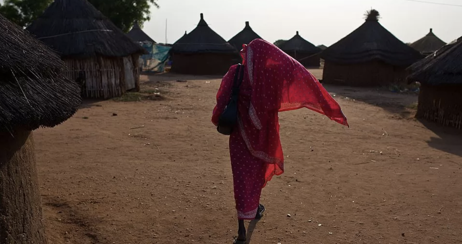 Sudanese woman jailed for kissing man