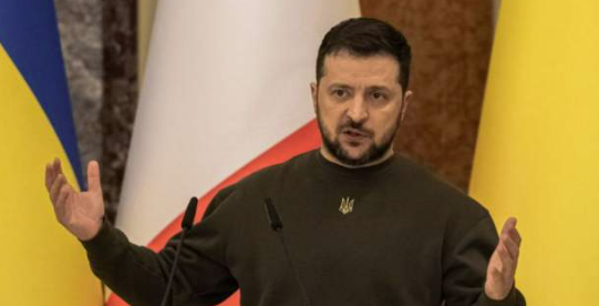 Ukraine president holds talks with Ugandan leader